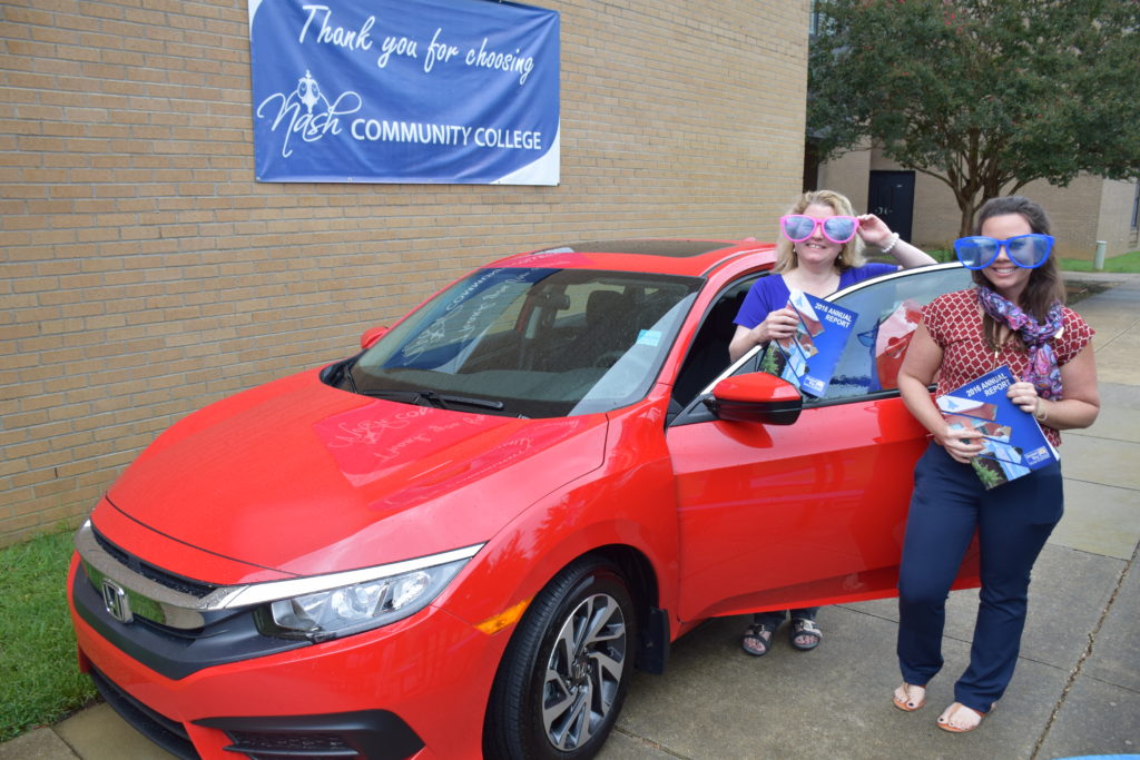 ncc employees with united way honda