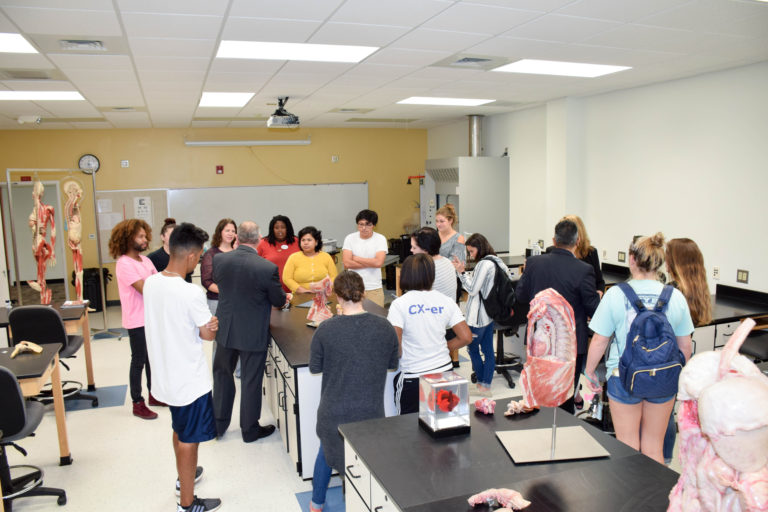 NCC Students Examine Human Cadavers